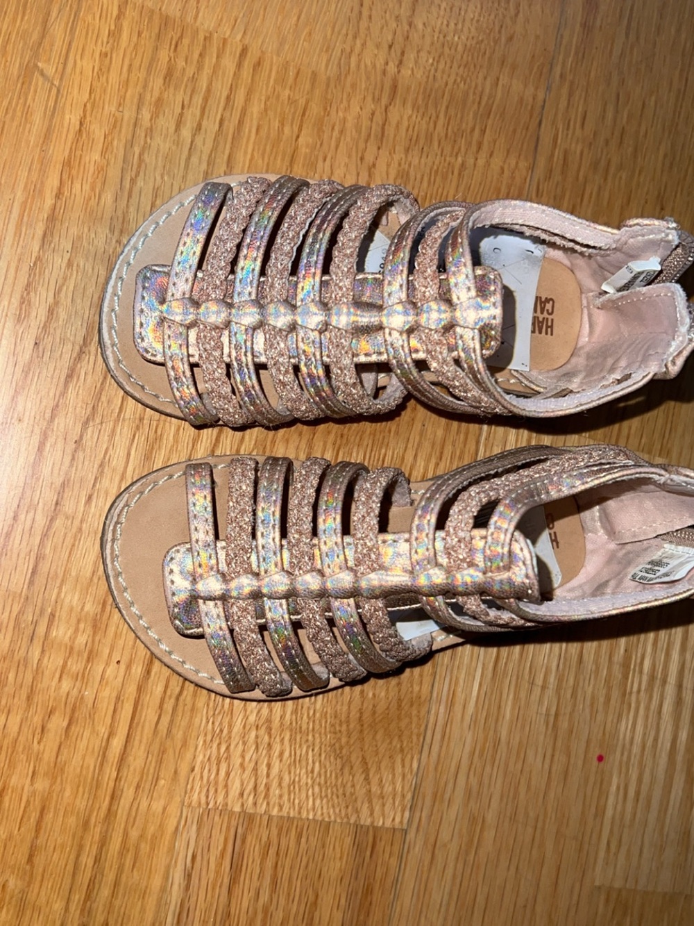 Kids Metallic Pink Gladiator Sandals - H&M